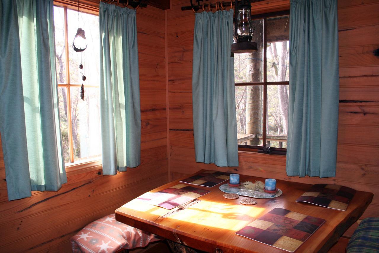 Wombat Cabin Moina Exterior foto